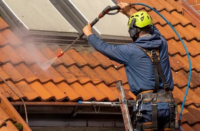 Démoussage et hydrofuge de toiture à Baudricourt